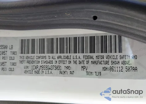 2016 Jeep Cherokee Trailhawk z USA, uszkodzony, nr VIN 1C4PJMBS9GW373031